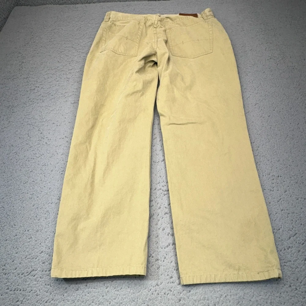 Polo Ralph Lauren Pants Mens 32x26 Mens Khaki Chinos 5 Pocket Preppy Straight